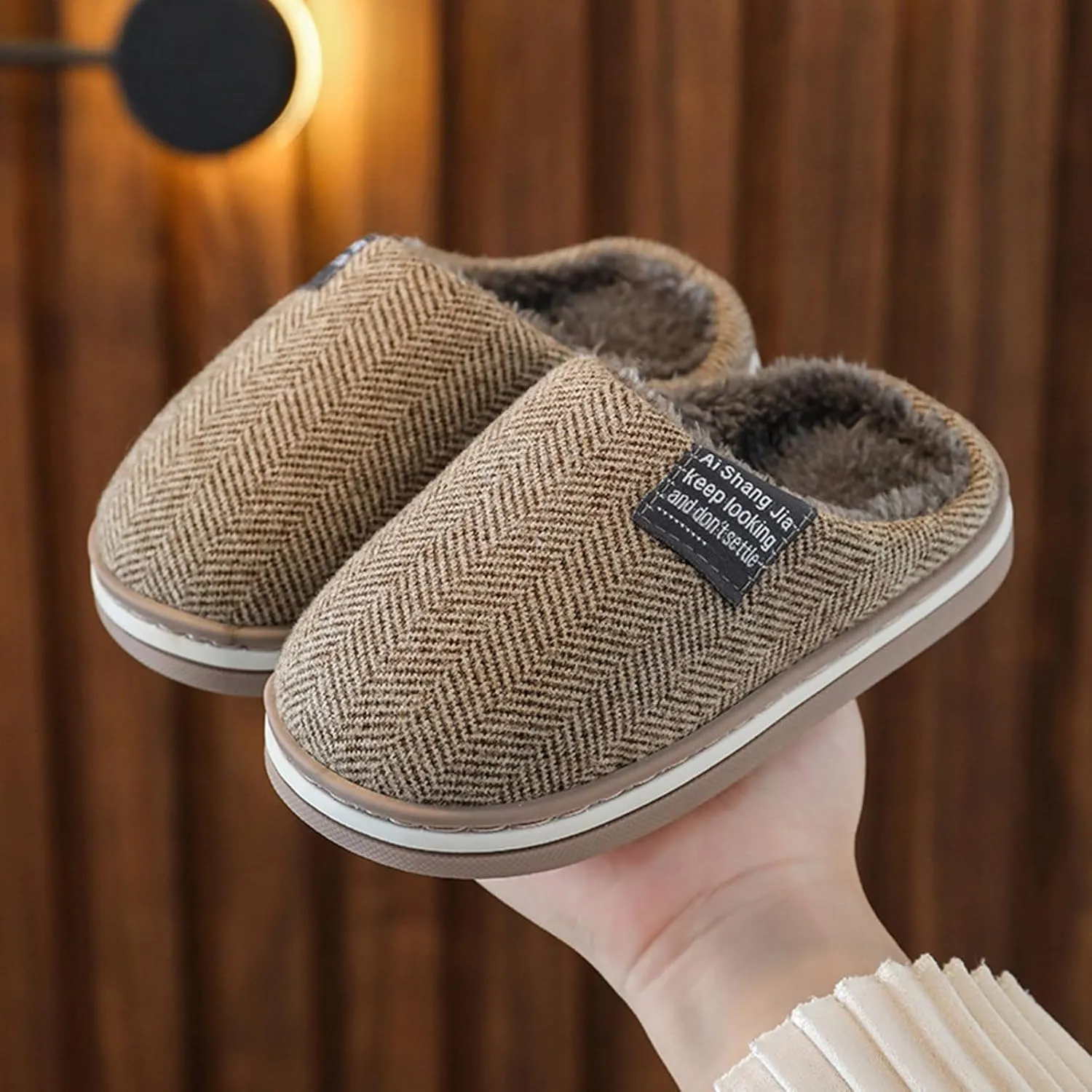 Anti-Slip Indoor Home Slippers for Girls and Boys Slip on Comfortable Soft Home Slippers Halloween Christmas Costume