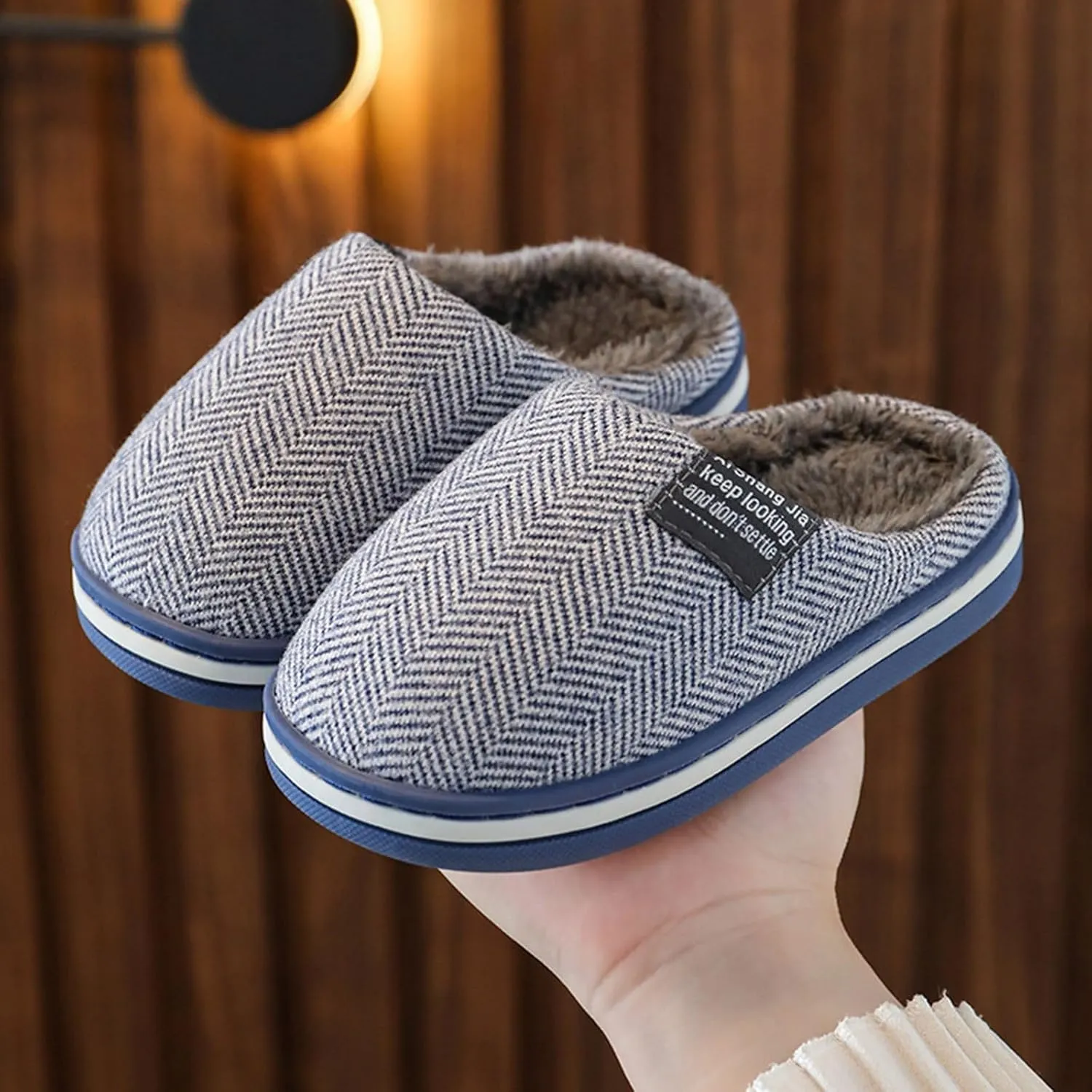 Anti-Slip Indoor Home Slippers for Girls and Boys Slip on Comfortable Soft Home Slippers Halloween Christmas Costume