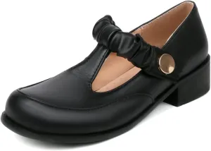 Caradise Womens Chunky Mary Janes Platform Cosplay Uniform Shoes