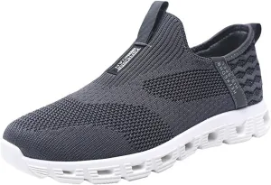 Casual Shoes for Men Soft Cushions Athletic Comfortable Mountaineering Solid Color Driving Mens Sneaker