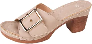 Comfy Dress Sandals for Women Low Heel Hollow Out Slip On Slides Wedges Fashion Dressy Rome Beach Summer Shoes