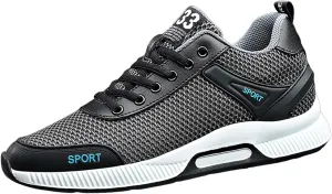 Couple Men's Elevator Shoes Men's Casual Mesh Trainers Lightweight Breathable Lace Up Sports Shoes with Hidden Lift Heel for Men Cm Shoes Sneaker for Men