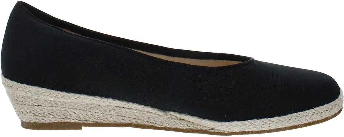 David Tate Womens Sunset Canvas Wedge Espadrilles