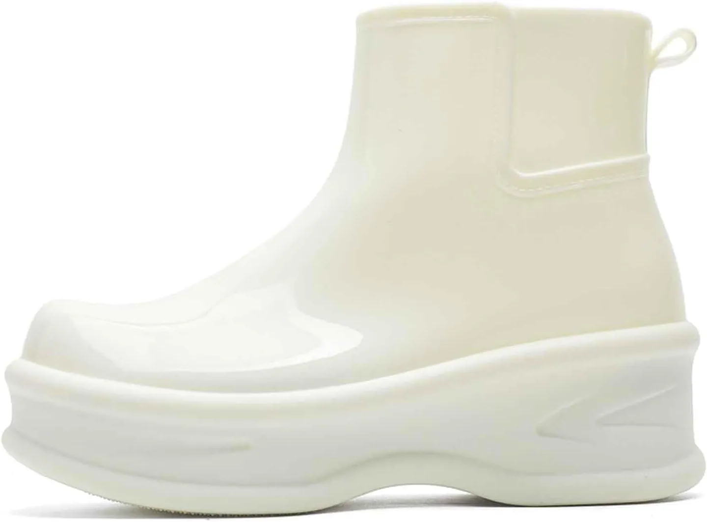 Durable Women's Rain Shoes Thick Sole Footwear Rainy Days Perfect Outdoor Activities Stylish and Rain Boots with Dogs
