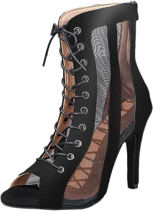 High Heels for Women Strappy Heels Classic Dress Sandals Open Toe Summer Booties Breathable Mesh Sandals