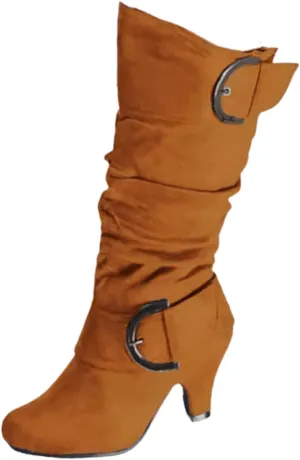 Ladmiple Fall Boots Women Knee High Wide Calf Vintage Victorian Boots 70s Lace up Mid Heel Cone Heel Western Boots 2024