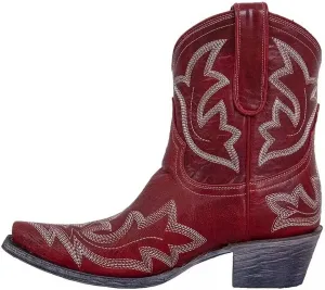 Lausiuoe Cowboy Boots For Women Wide Calf Wide Foot Embroidered Western Cowgirl Style Knee High Chunky Heel Fashion Boot