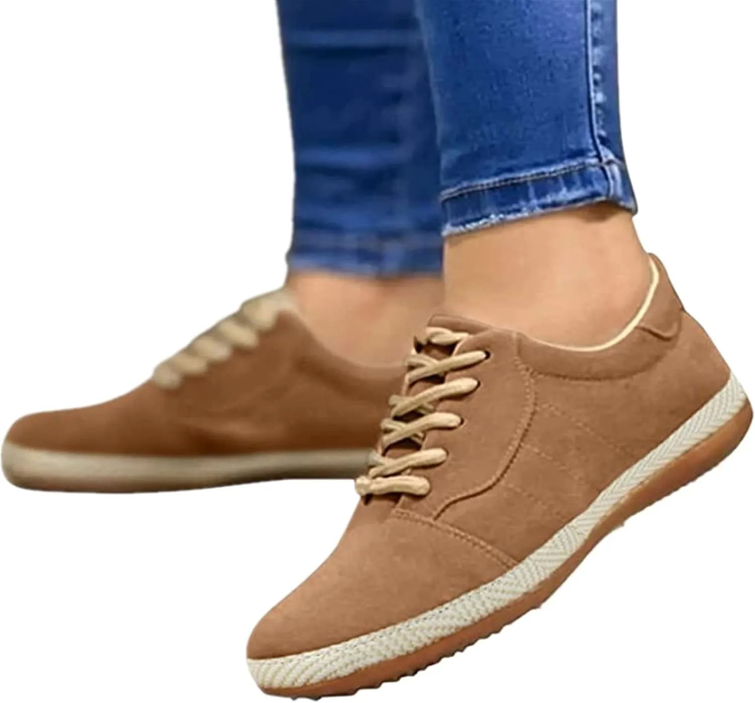 Lausiuoe Shoes for Women Sneakers Slip On Low Top Canvas Shoes Casual Fashion Lightweight Comfortable Walking Flat Loafers