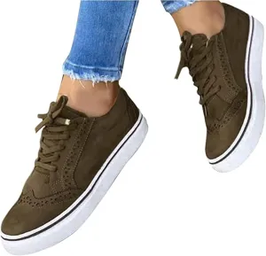 Lausiuoe Shoes For Women Sneakers Trendy Comfortable Casual Fashion Walking Shoes Slip On Low Top Canvas Flat Loafers
