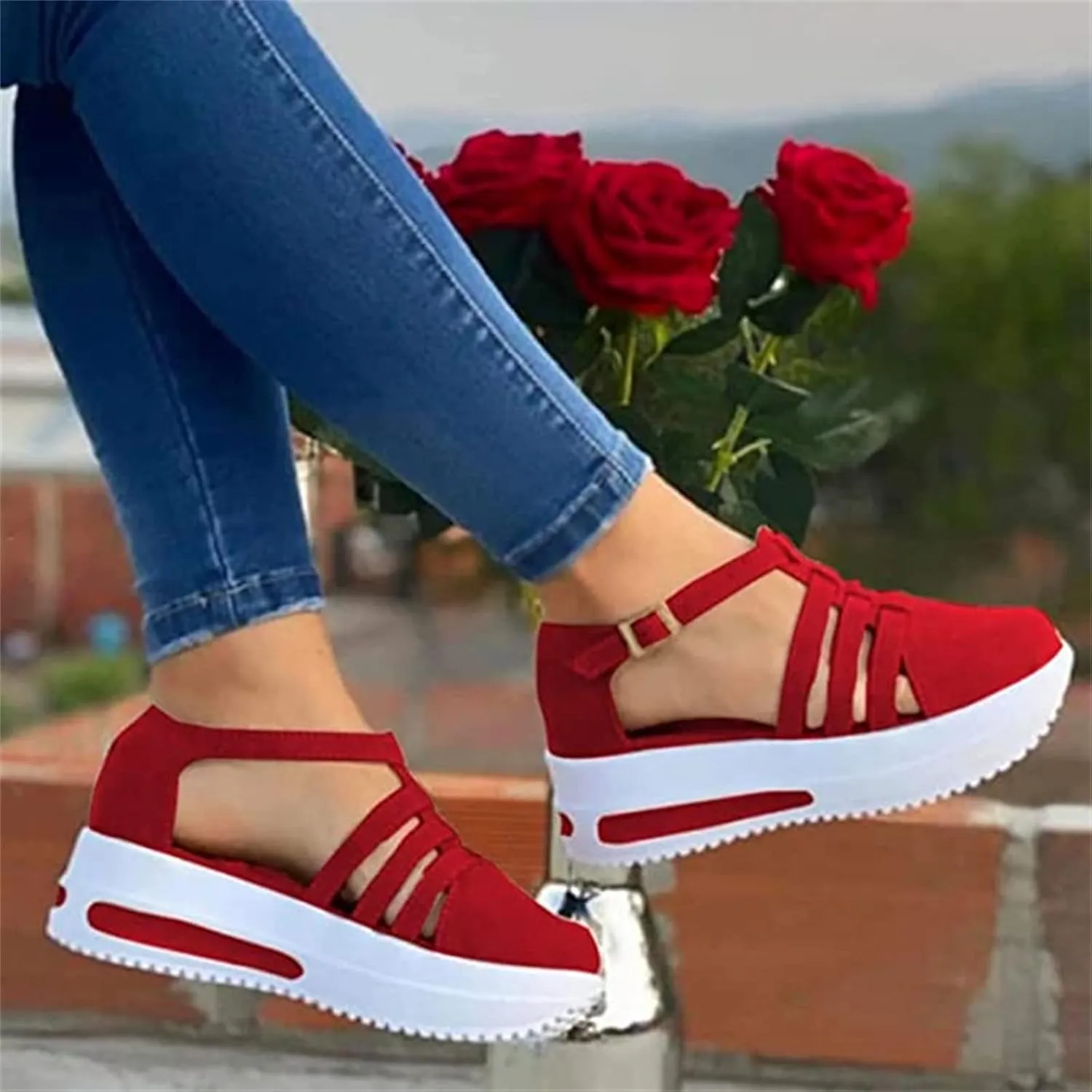 Lausiuoe Sneakers For Women Slip On Canvas Shoes Low Cut Casual Classic Walking Lightweight Comfortable Fashion Flat Loafers