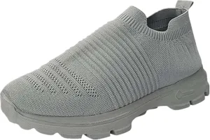 Lausiuoe Sneakers For Women Walking Shoes Comfortable Fashion Lightweight Casual Mesh Slip On Sneakers for Running Gym