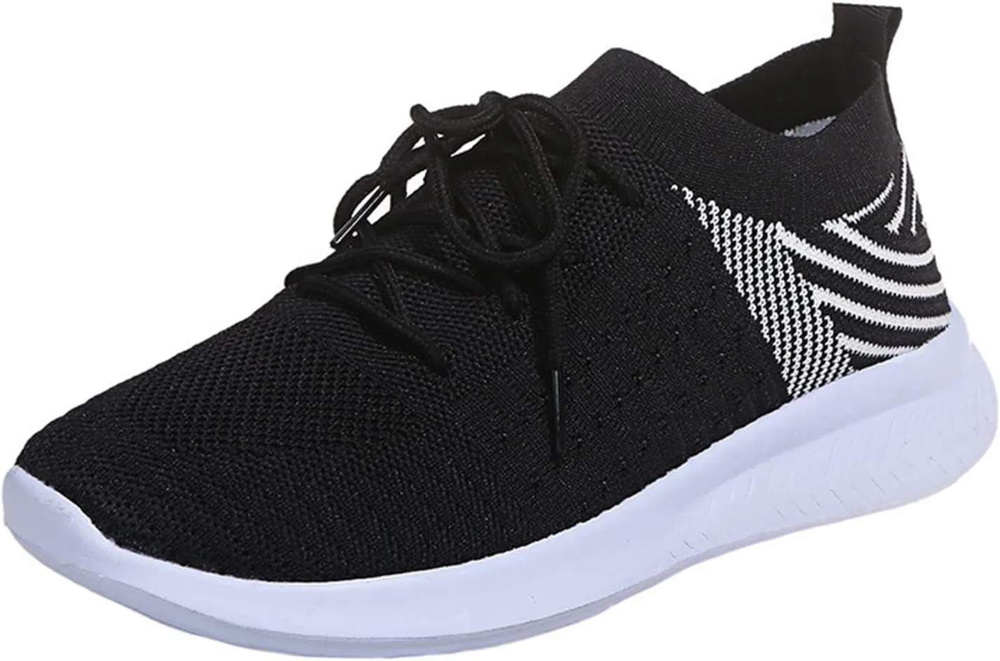 Lausiuoe Sneakers For Women Walking Shoes Comfortable Tennis Shoes Breathable Casual Gym Workout Restaurant Work Shoes