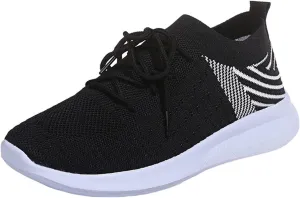 Lausiuoe Sneakers For Women Walking Shoes Comfortable Tennis Shoes Breathable Casual Gym Workout Restaurant Work Shoes