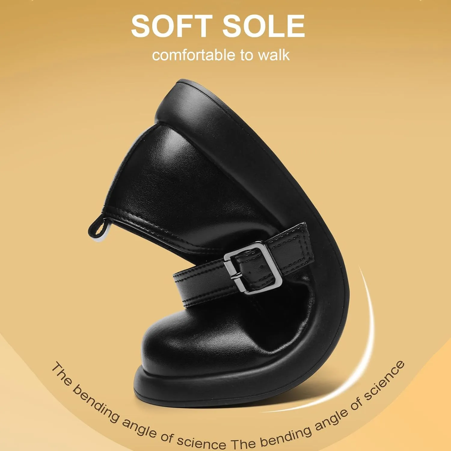 Mary Jane Shoes Women Flat Comfortable Dressy Casual Ladies Office Work Shoes