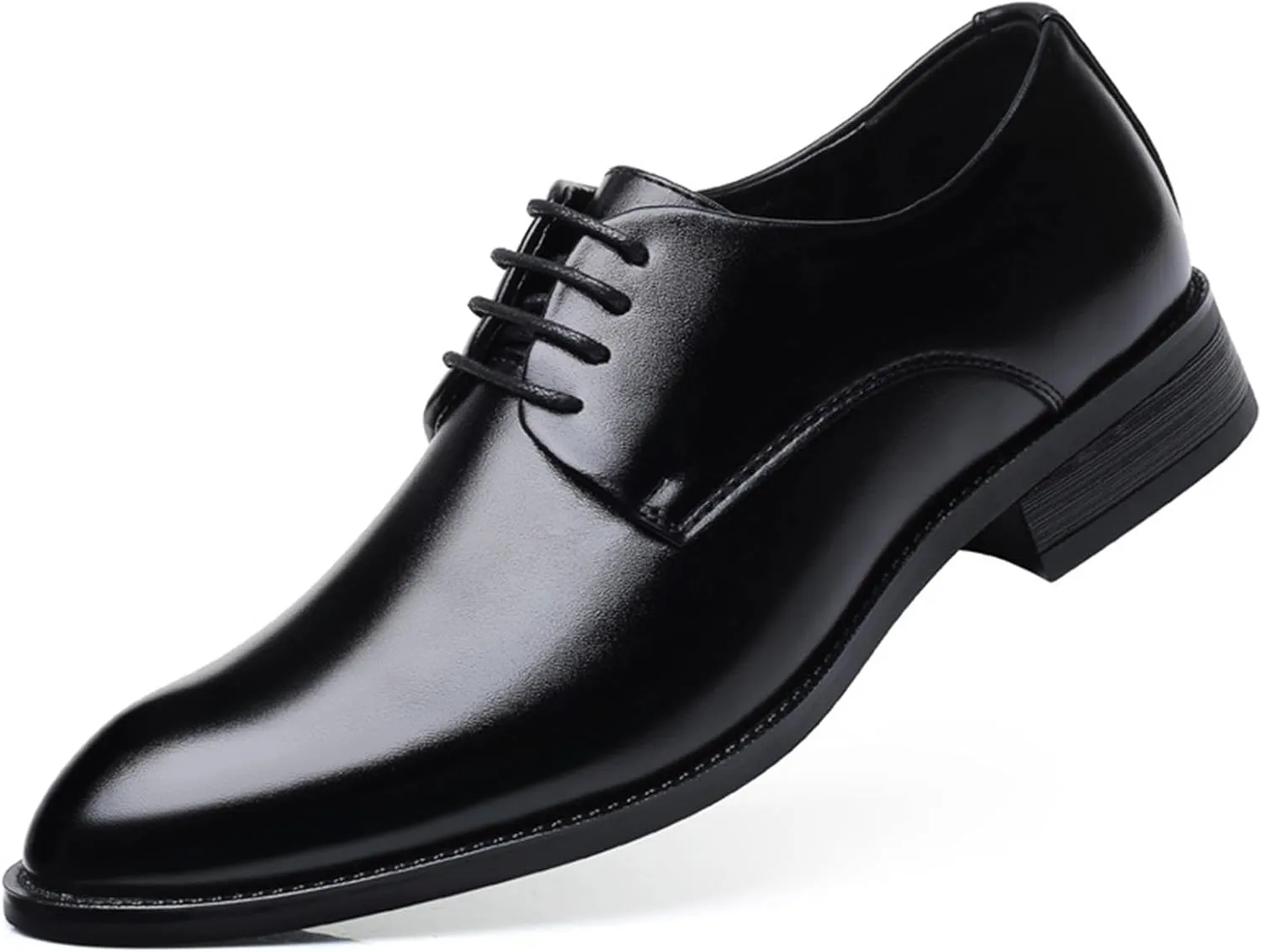 Men's Business Oxfords Formal Dress Shoes Classic Lace-ups Office Wedding Party Shoes