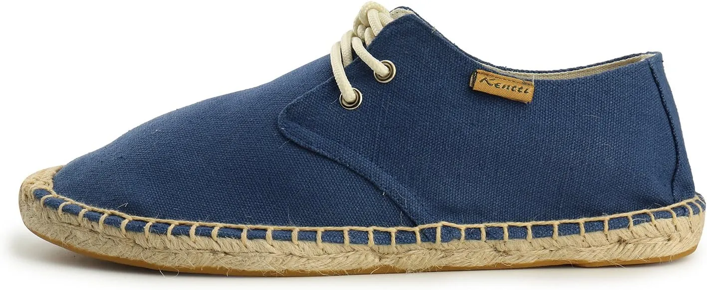 Men's Classic Lace Up Canvas Espadrilles