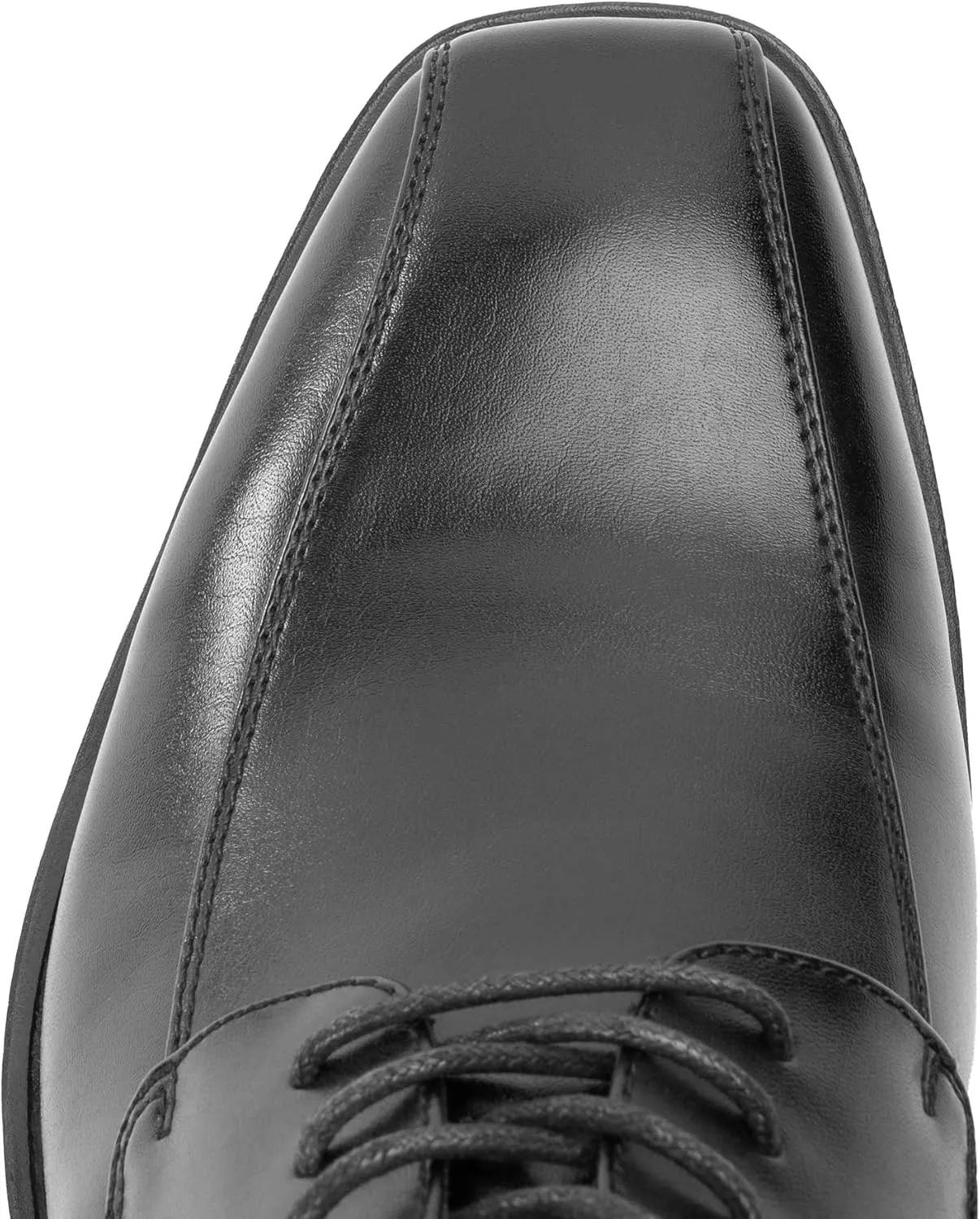 Mens Oxfords Classic Lace ups, Square Toe, Fabric Lining, Heel Pad Design, Tilden Style for Work and Formal Dressing