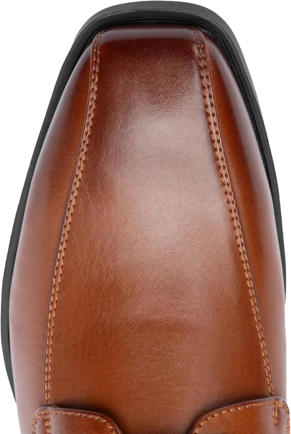 Mens Oxfords Classic Lace ups, Square Toe, Fabric Lining, Heel Pad Design, Tilden Style for Work and Formal Dressing