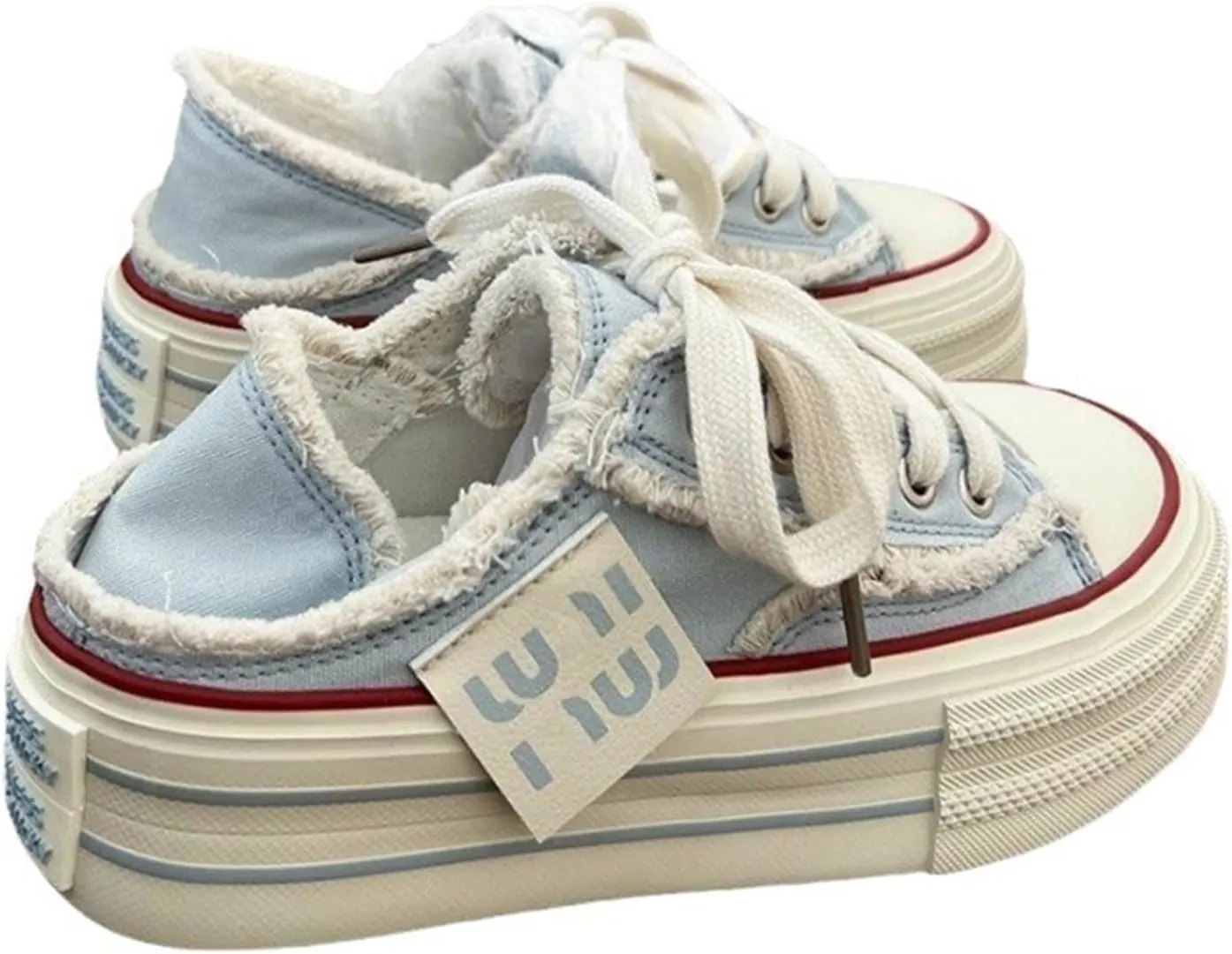 Mule Sneakers for Women 2025,Womens Canvas Mules Sneakers Platform Slip on and Pull on Two-wear Shoes,Mule Backless Holiday Shoes,Mule Sneakers for Women Wide Width