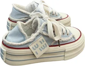 Mule Sneakers for Women 2025,Womens Canvas Mules Sneakers Platform Slip on and Pull on Two-wear Shoes,Mule Backless Holiday Shoes,Mule Sneakers for Women Wide Width