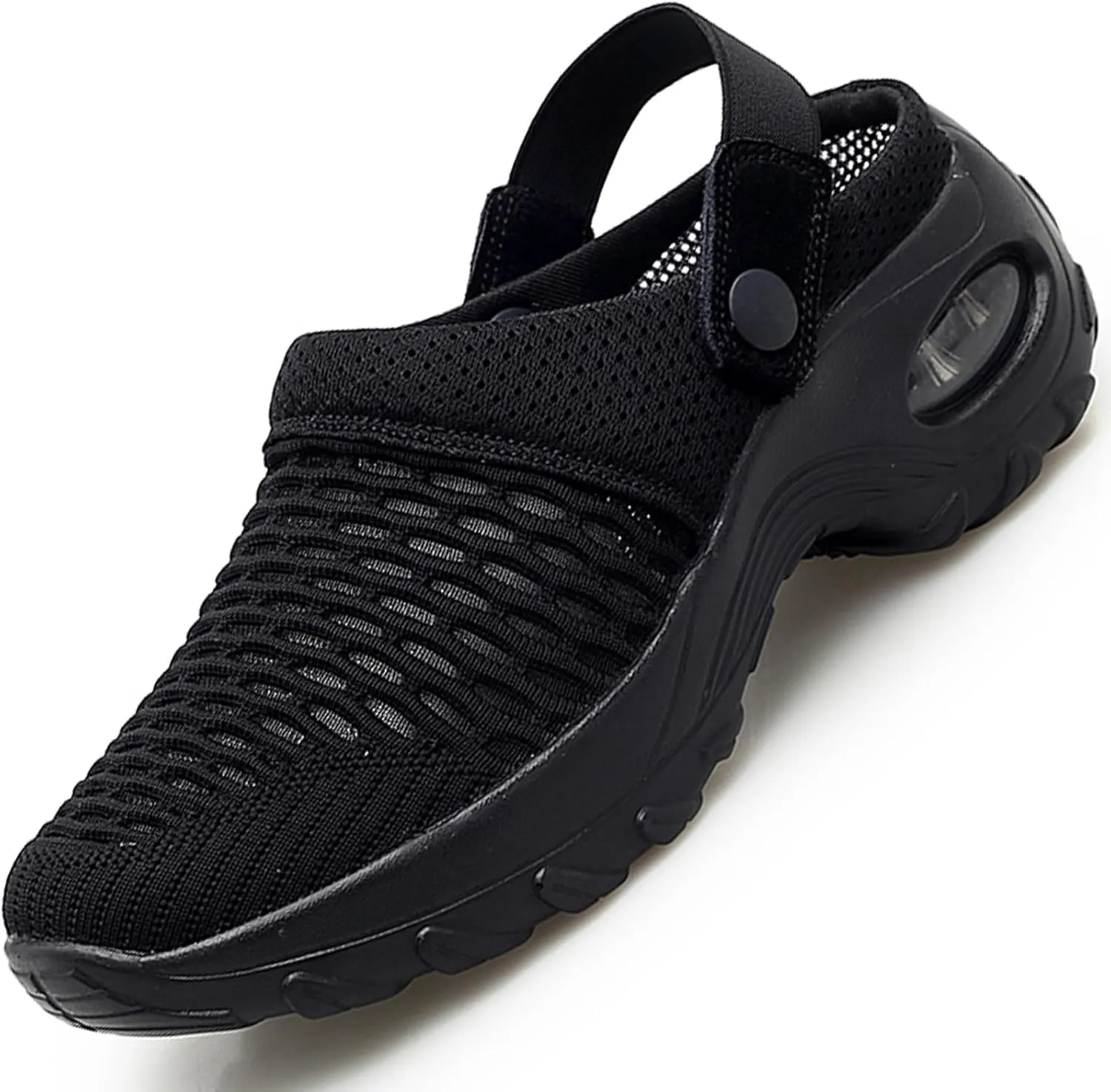 Orthopedic Air Cushion Platform Mesh Mules Clogs for Women – Lightweight Summer Walking Sandals, Breathable Slip-Ons, Anti-Skid Beach Shoes, and Outdoor Slippers