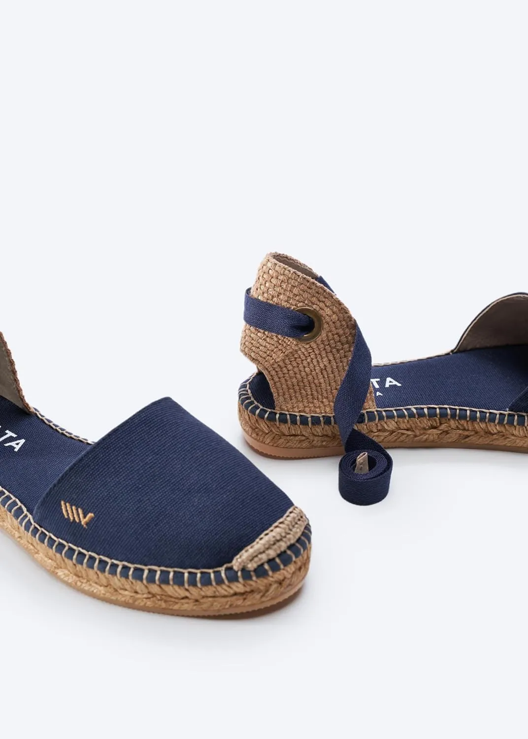 VISCATA Candell Canvas Espadrille Flats Organic Canvas, Comfort and Style for Every Occasion, Size 6-11