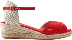 VISCATA Salina Canvas Espadrille Sandal Wedges, Comfort and Style for Every Occasion, Size 5-12
