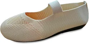 Women's Casual Shoes Everyday Comfort Breathable Design Ideal Summer Slip On Style with Flat Sole Lady Slip Shoe
