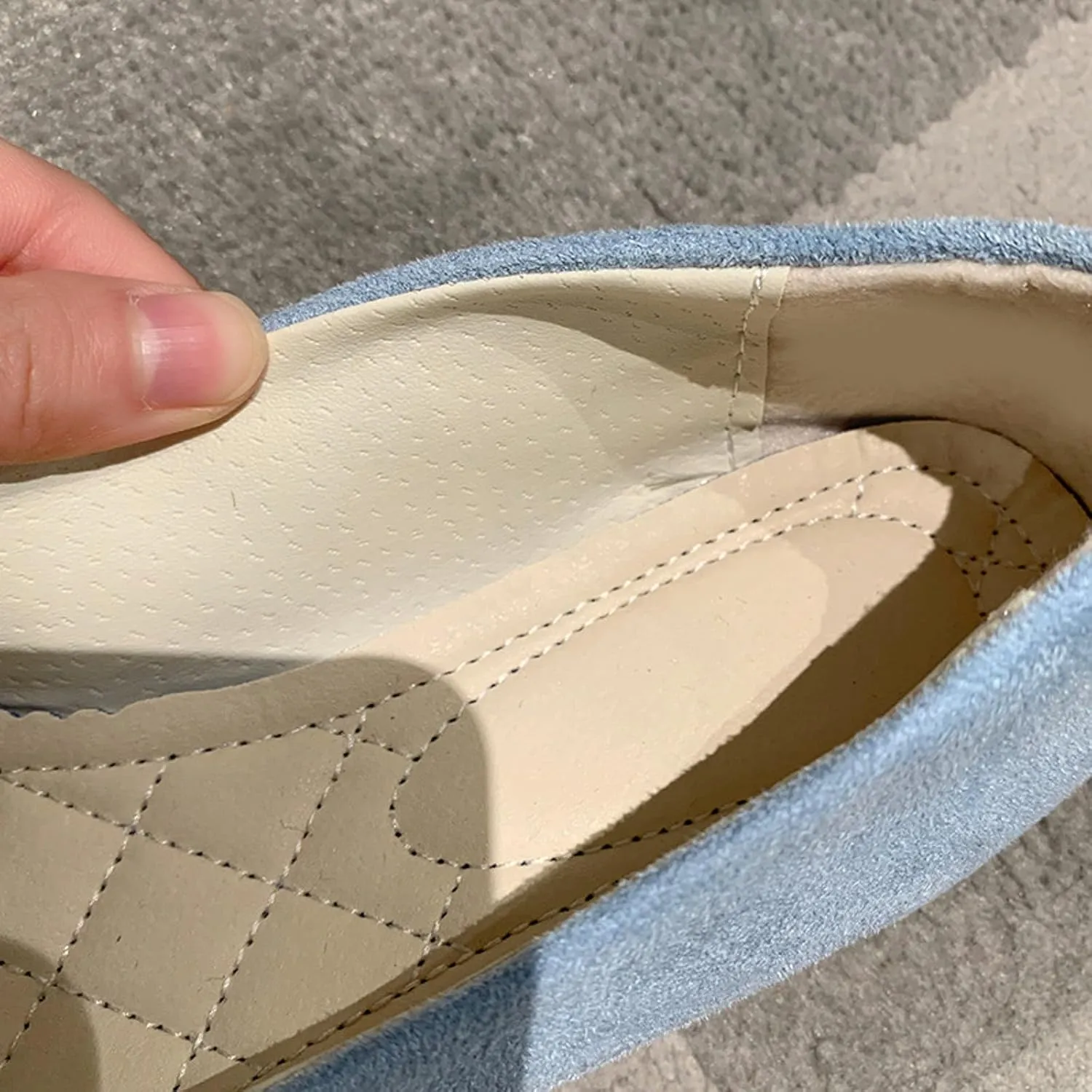 Women's Casual Slip On Ballet Comfortable Low Heel Dress Shoes for Everyday Wear with Versatile Outfit Pairing