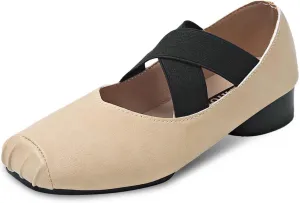 Women's Casual Slip On Shoes Closed Toe Comfortable Wedge Heel for Everyday Wear Versatile Outfits Stylish Walking Footwear