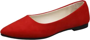 Women's Comfortable Slip On Casual Shoes Elegant Low Heel Ballet for Women Soft Square Toe Loafers Dressy