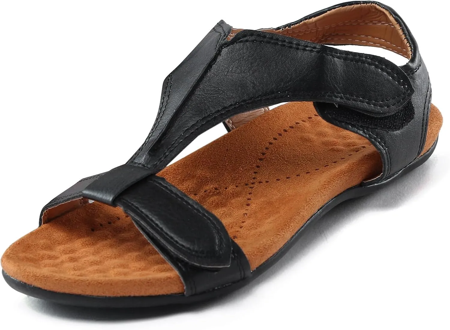 Women's Orthopedic Arch Support Sandals Summer Comfortable Walking Flat Beach Sandals Casual Dressy Mens Beach Flip Flops Size 9