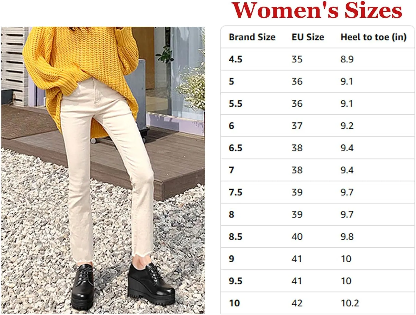 Women's Platform Wedge Loafers Classic Lace-Ups Chunky Dress Oxfords Comfortable Work Casual Shoes