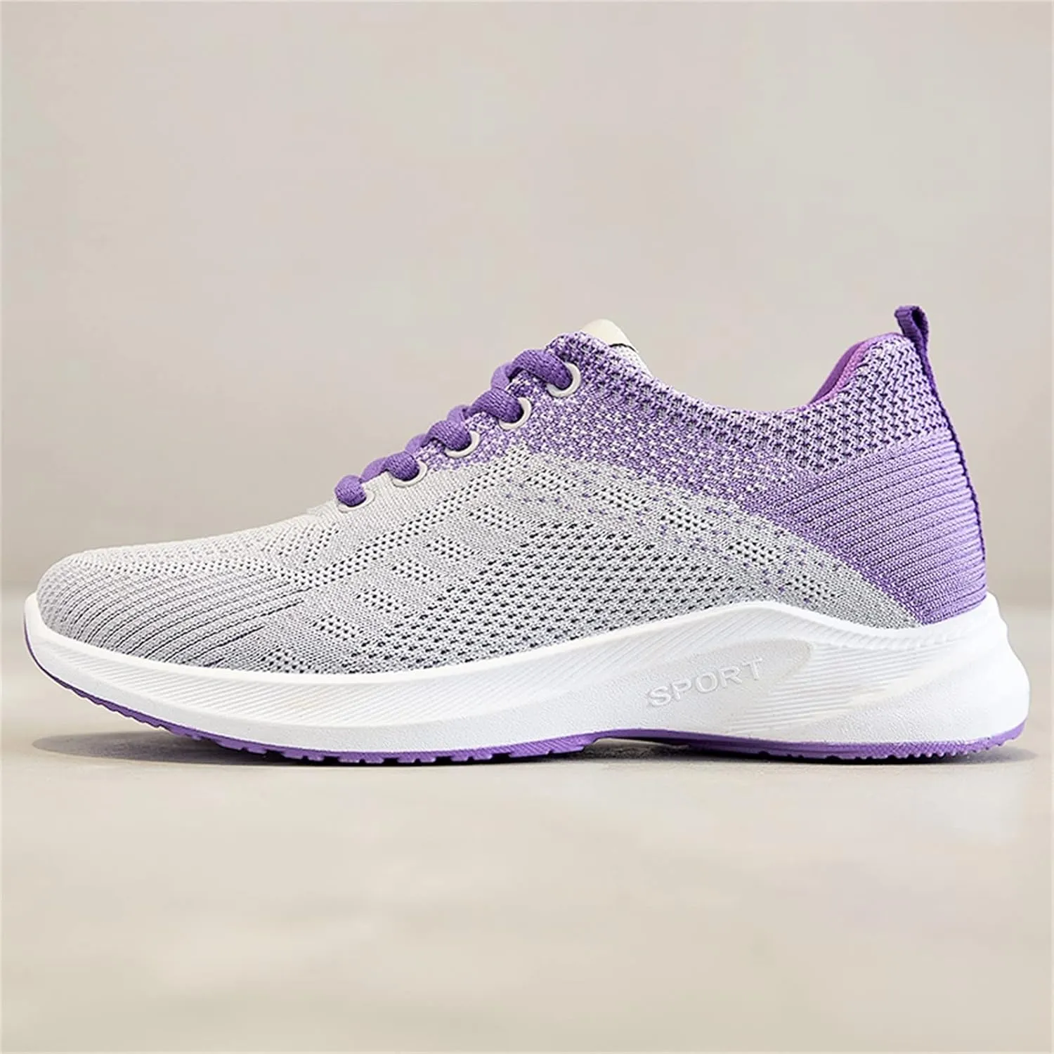 Women's Running Shoes Lightweight Walking Sneakers Tennis Lace Up Athletic Gym Fitness Fashion Casual Mesh Workout Comfortable Sports Shoes